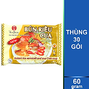 Thùng 30 Gói Bún Riêu Cua Bích Chi 60g